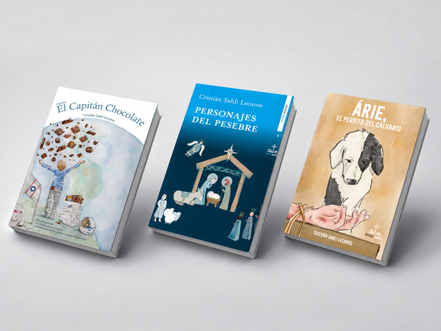Pack Infantil / Familia: Personajes del Pesebre, Árie y El Capitán Chocolate